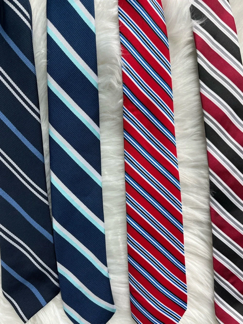 Boys Clip Ties Set of 4